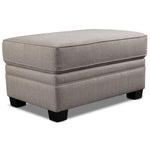 Genevieve Ottoman and a Half - Taupe