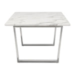 Nezahual Coffee Table - Stone/Stainless Steel