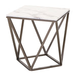 Tampico Marble Look End Table