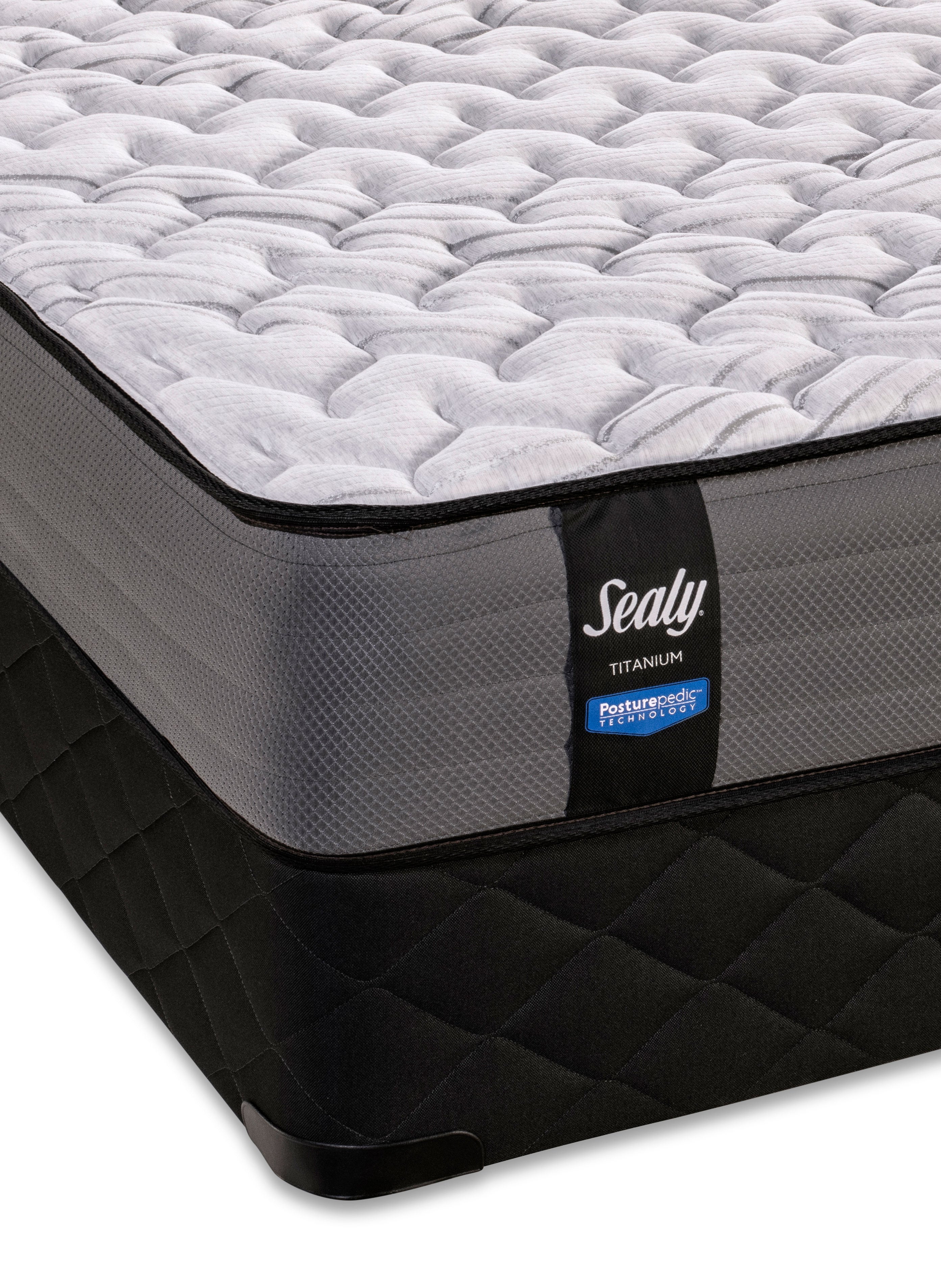 Sealy TI1 Extra Firm King Mattress and Boxspring Set