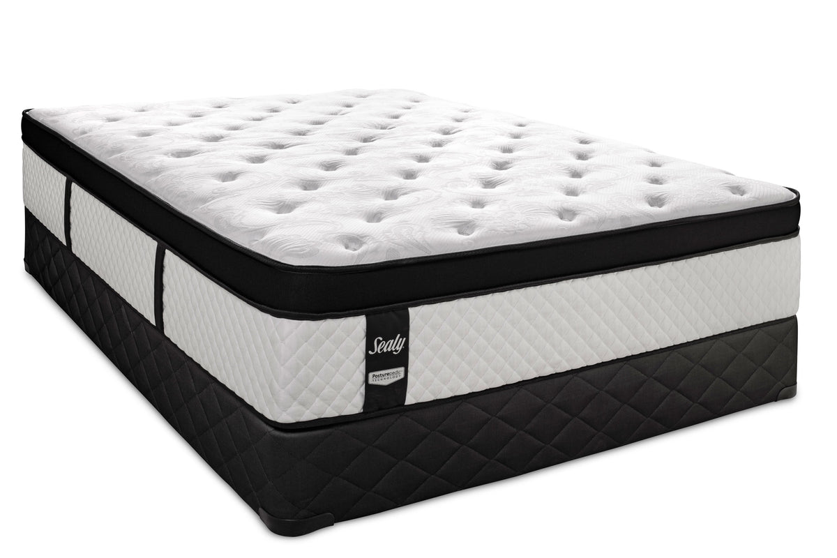 Sealy Flawless Plush Full Mattress and Boxspring Set