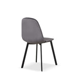 Kingston Dining Chair - Grey, Black