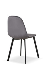 Kingston Dining Chair - Grey, Black