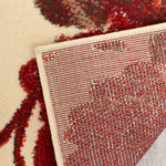 Fiona Vintage Area Rug - 5' X 7' - Cream/Red