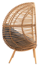 Petta Outdoor Egg Chair - Natural/Grey