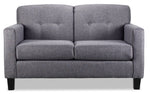 Merlin Sofa and Loveseat Set - Grey