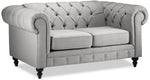 Derbyshire Loveseat - Grey