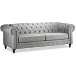 Derbyshire Sofa and Loveseat Set - Grey