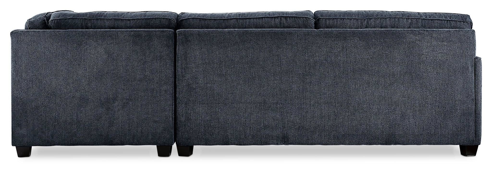 Anatasia 2-Piece Sectional with Right-Facing Chaise - Navy