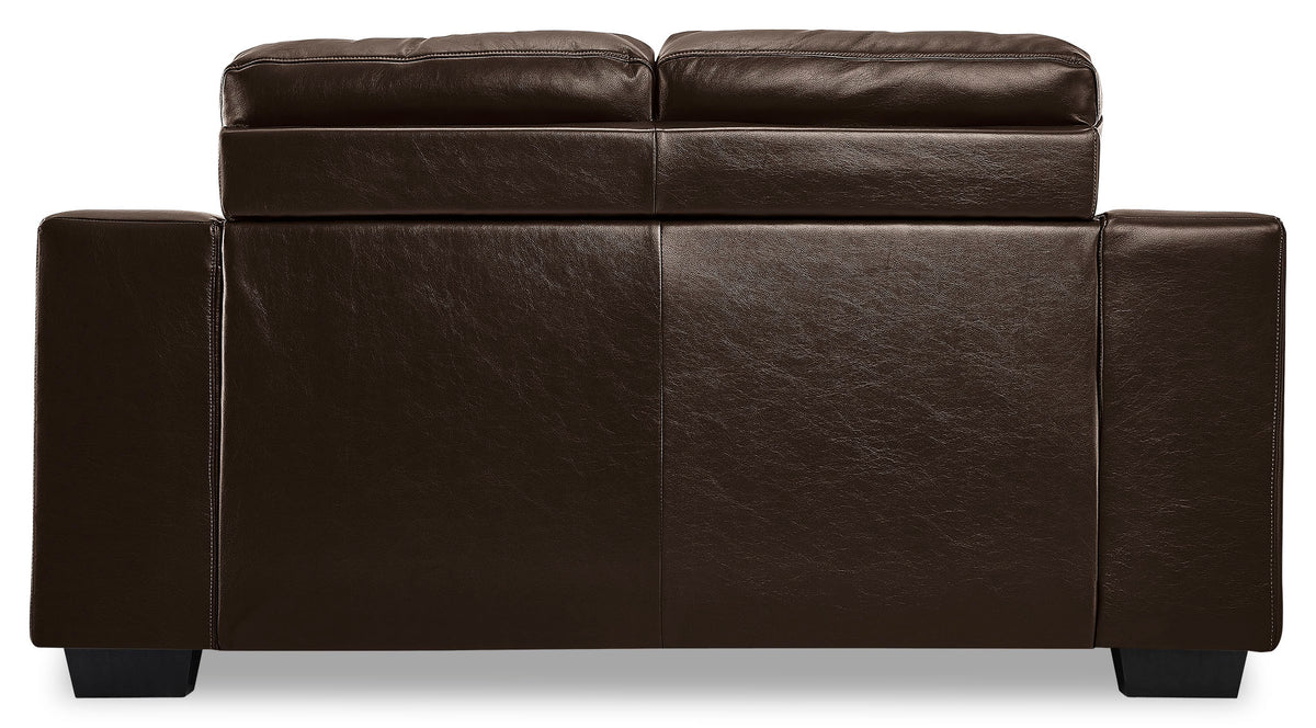 Meldrid Loveseat - Dark Brown