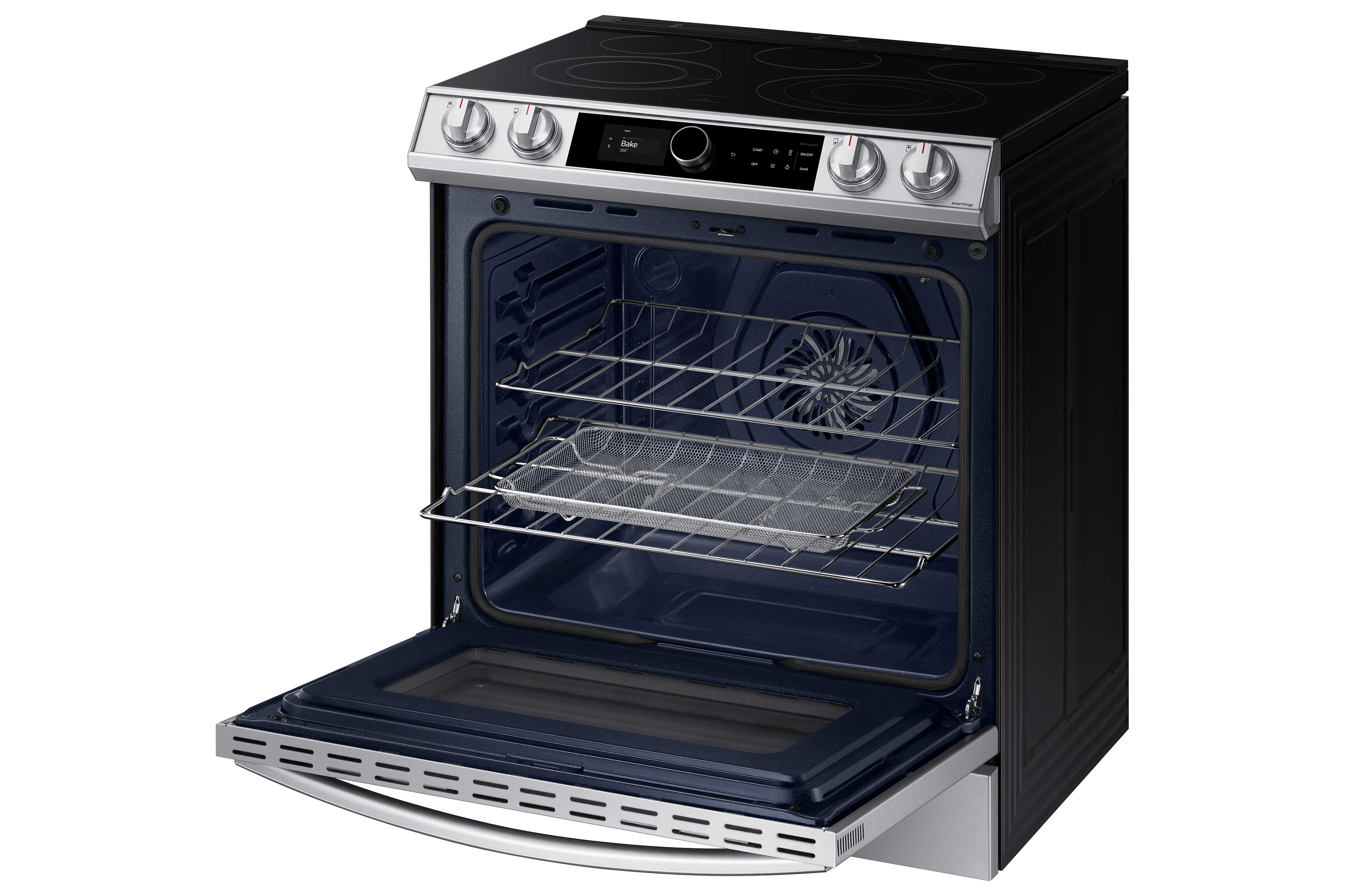 Samsung Stainless Steel Electric Range with True Convection and Air Fry (6.3 Cu.Ft) - NE63T8711SS/AC
