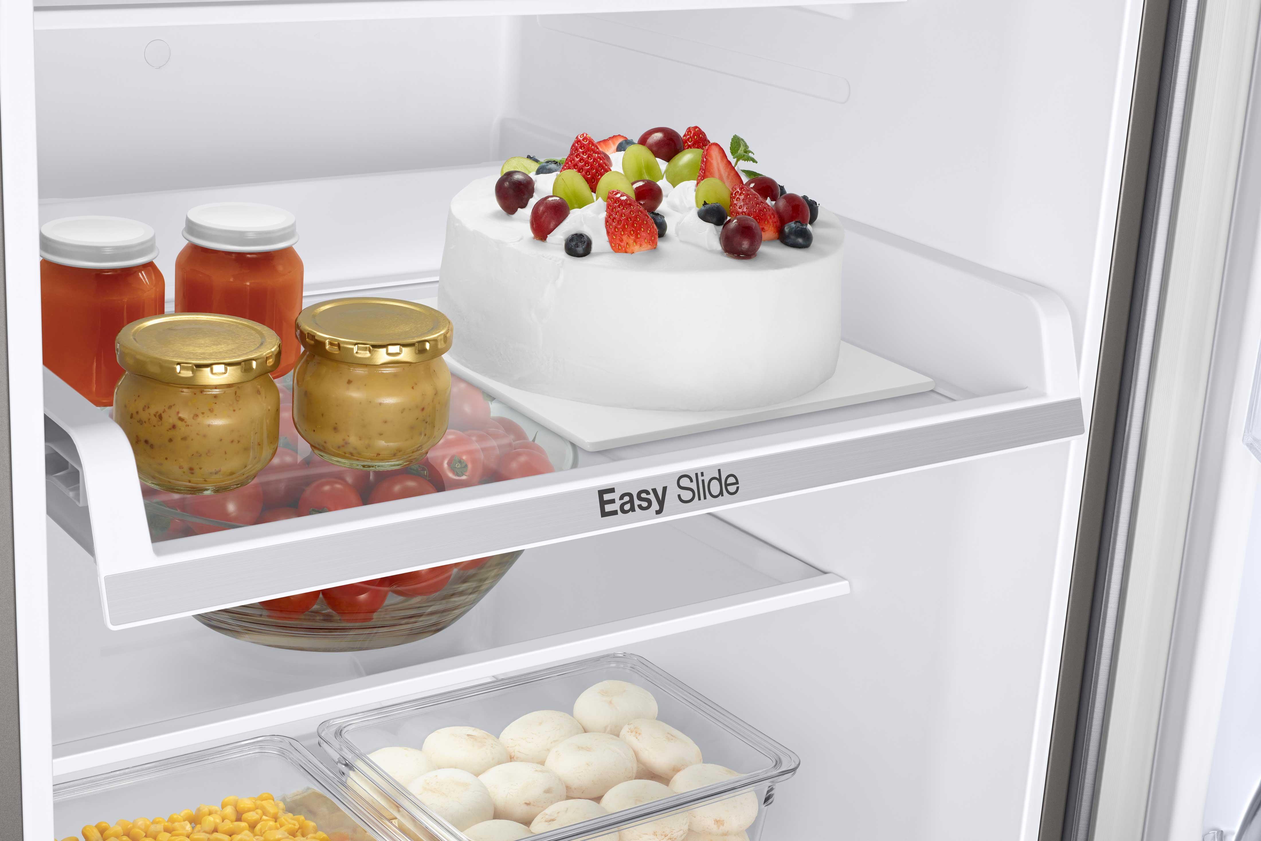 Samsung 23.37" 11.3 Cu. Ft. Stainless Steel 2-Door Bottom-Freezer Refrigerator - RB10FSR4ESR/AA