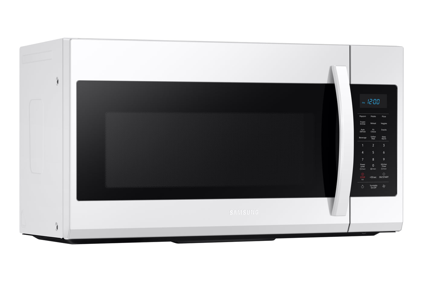 Samsung White Over-the-Range Microwave (1.9 Cu. Ft.) - ME19R7041FW