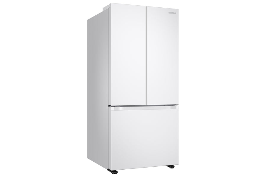 Samsung Smooth White French Door Refrigerator (22.1 cu.ft.) - RF22A4111WW/AA