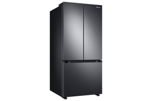 Samsung Réfrigérateur 22,1 pi³ avec porte à 2 battants acier inoxydable noir RF22A4111SG/AA
