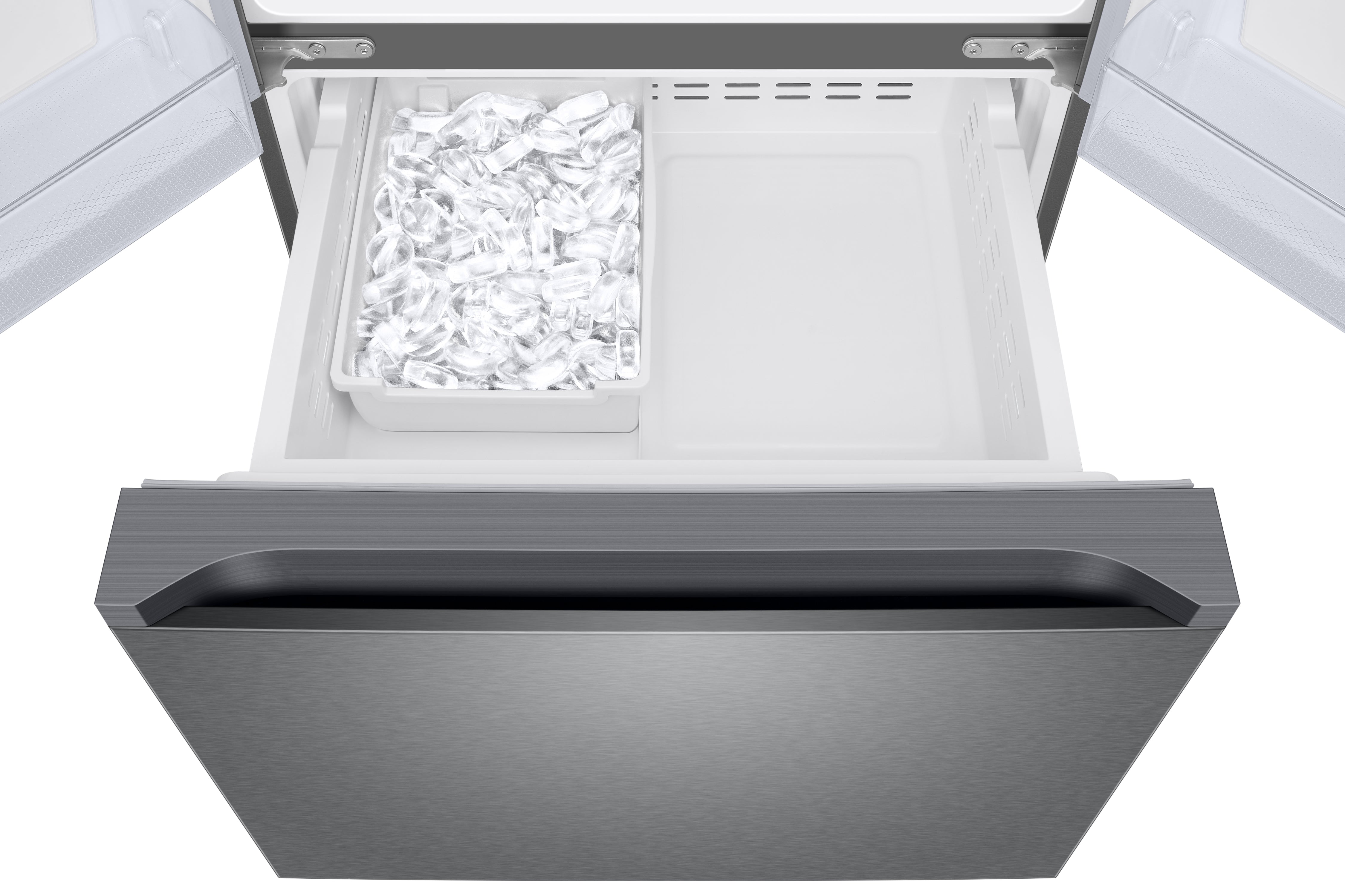 Samsung 30" 22.1 Cu. Ft.  Stainless Steel French Door Refrigerator with External Water Dispenser - RF22A4221SR/AA