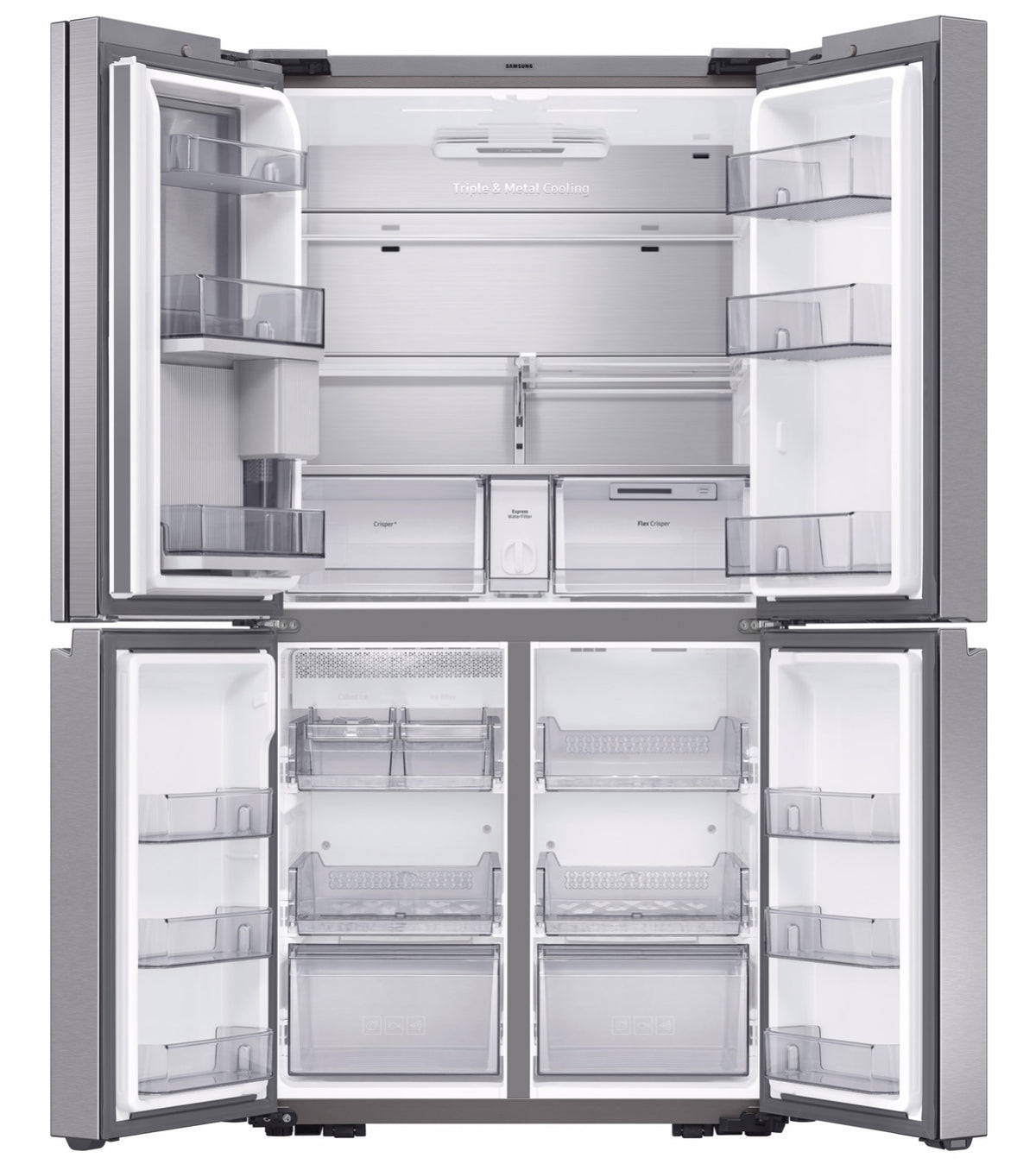 Samsung Stainless Steel 4 Door Flex Refrigerator (29 Cu.Ft) - RF29A9671SR/AC