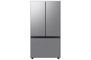 Samsung BESPOKE Réfrigérateur 30,1 pi³ avec porte à deux battants 36 po acier inoxydable RF30BB6200QLAA