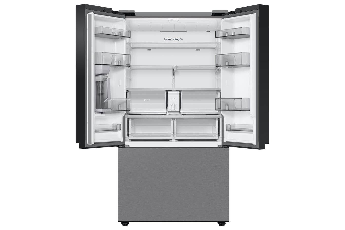 Samsung Stainless Steel BESPOKE 36" French-Door Refrigerator (30.1 Cu.Ft.) - RF30BB6200QLAA