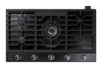 Samsung Black Stainless Steel 36" Gas Cooktop - NA36N7755TG/AA