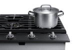 Samsung Black Stainless Steel 36" Gas Cooktop - NA36N7755TG/AA
