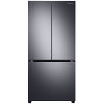 Samsung Black Stainless Steel Counter Depth French Door (17.5 Cu.Ft) - RF18A5101SG/AA