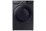 Samsung Black Stainless Steel Front Load Dryer with Steam Sanitize (7.5 Cu.Ft) -DVE50R8500V/AC