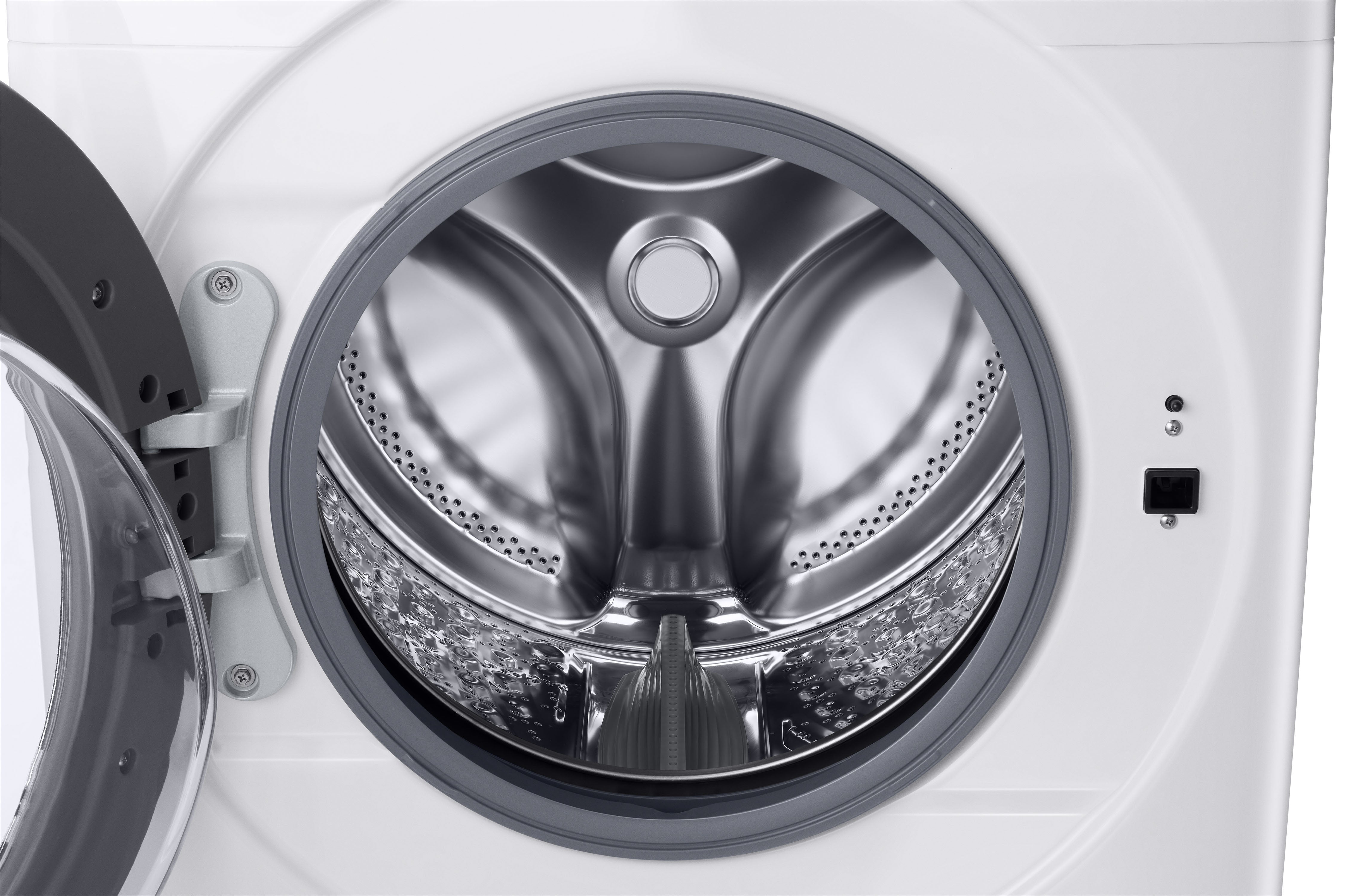 Samsung White Front Load Washer with Shallow Depth (5.2 Cu.Ft) - WF45T6000AW/A5