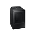 Samsung Black Stainless Electric Dryer with Steam Sanitize+ (7.4 Cu.Ft.) - DVE50A5405V/AC