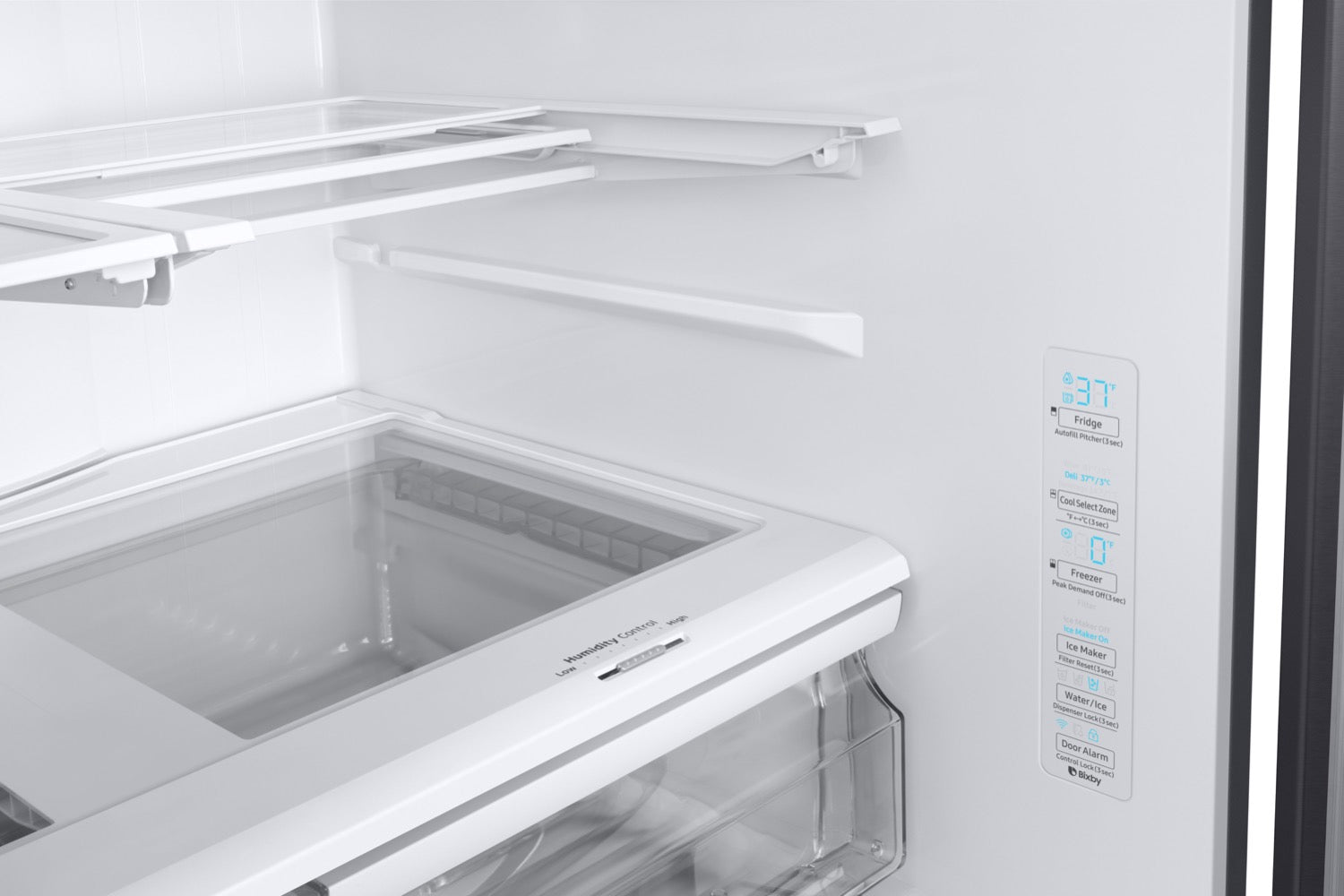 Samsung Black Stainless Steel Counter Depth French Door Refrigerator (22.6 Cu.Ft) - RF23R6201SG/AA