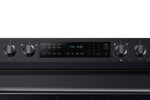 Samsung Black Stainless Steel Freestanding Electric True Convection Range with Air Fry and Wi-Fi (6.3 Cu.Ft) - NE63A6711SG/AC