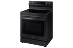 Samsung Black Stainless Steel Freestanding Electric True Convection Range with Air Fry and Wi-Fi (6.3 Cu.Ft) - NE63A6711SG/AC