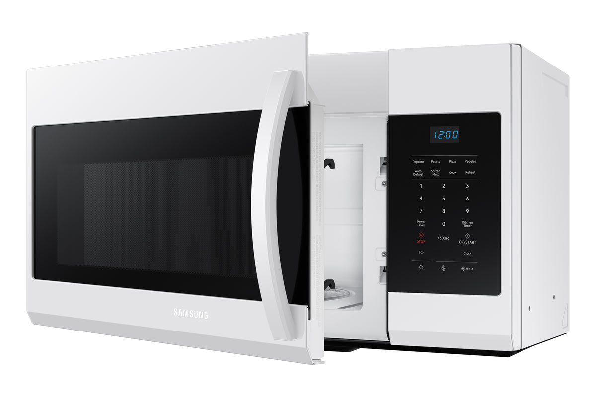 Samsung White Over-the-Range Microwave (1.7 Cu.Ft) ME17R7021EW