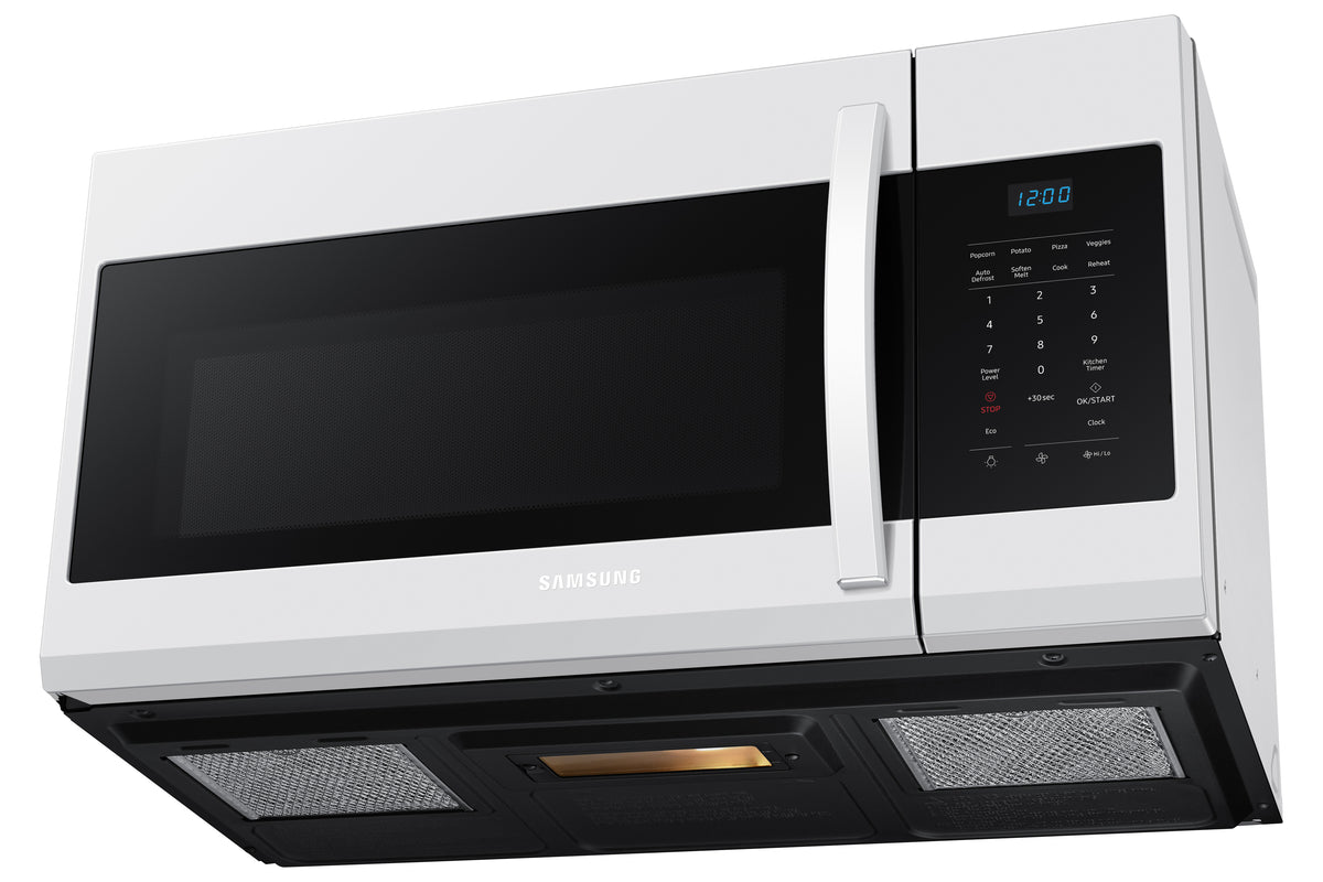 Samsung White Over-the-Range Microwave (1.7 Cu.Ft) ME17R7021EW