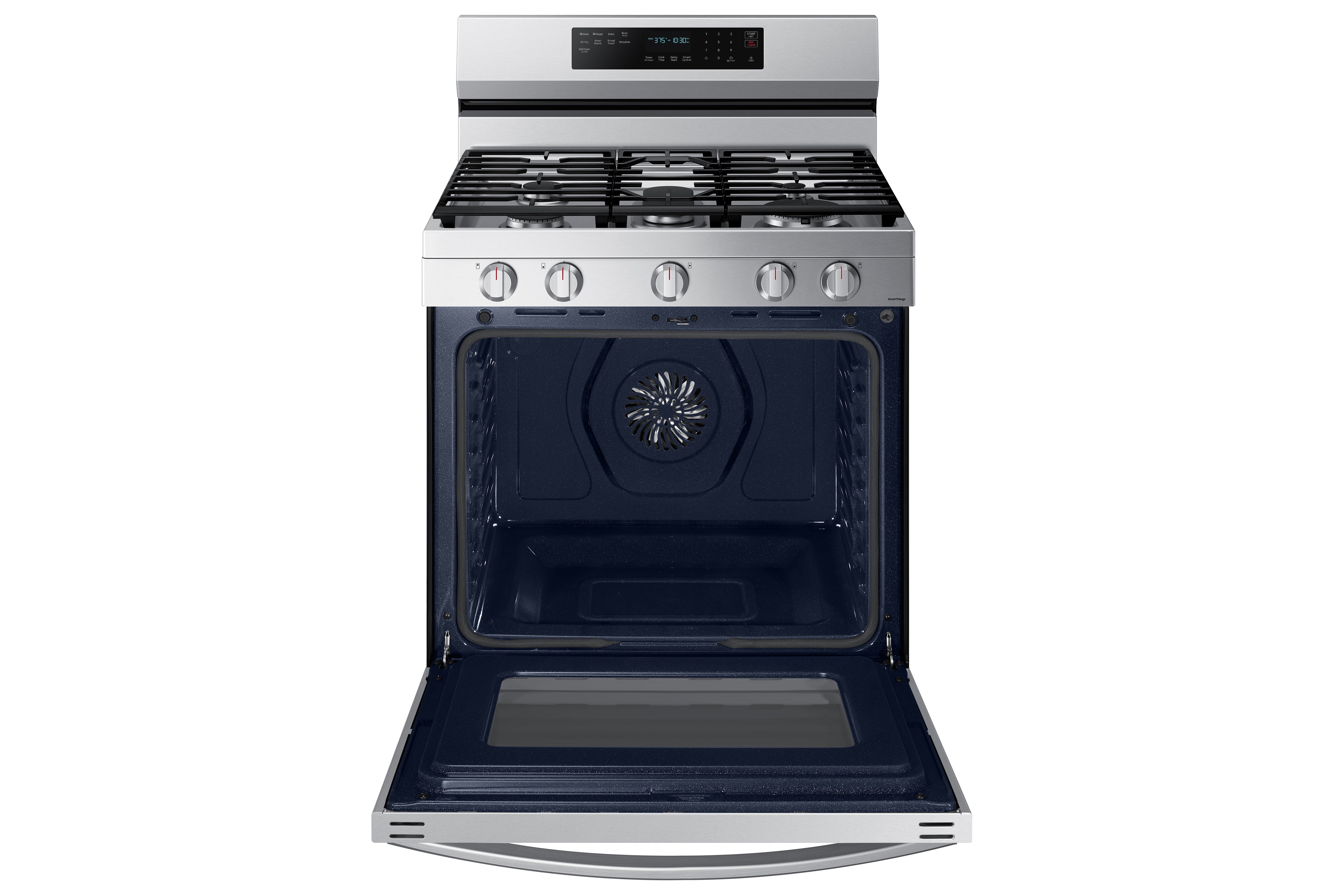 Samsung Stainless Steel Gas True Convection Range with Wi-Fi and Air Fry (6.0 Cu.Ft) - NX60A6711SS/AA