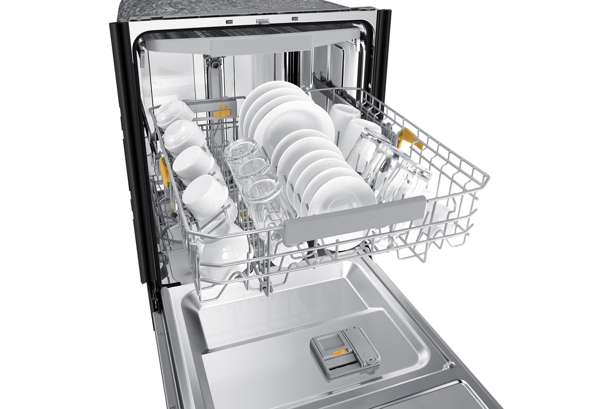 Samsung Black Stainless Built-In Dishwasher with AutoRelease - DW80B6060UG/AC