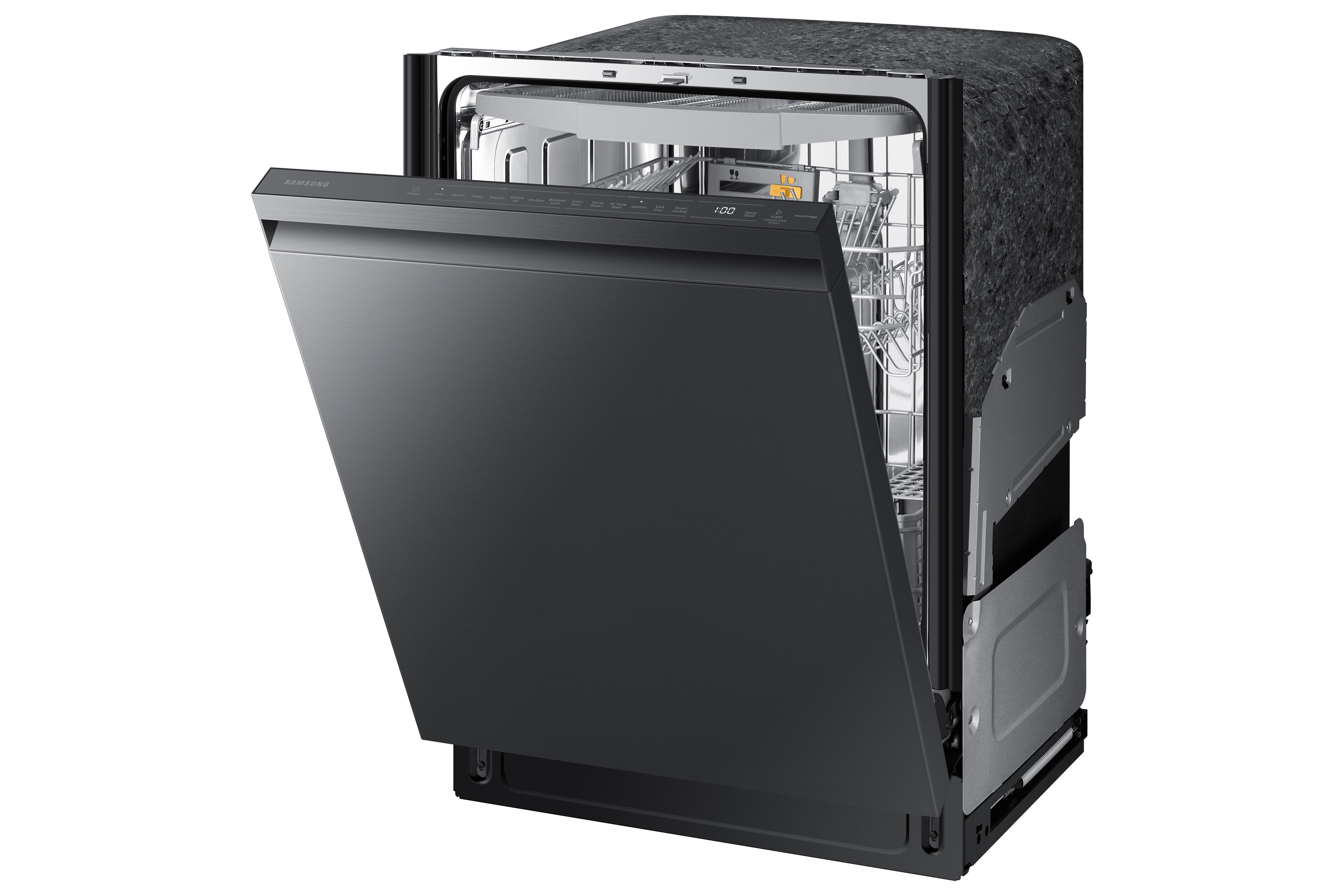 Samsung Black Stainless Built-In Dishwasher with AutoRelease - DW80B6060UG/AC