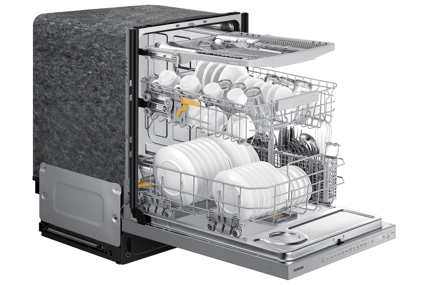Lave-vaisselle Samsung à commandes sur le dessus avec technologie Stor –  Meuble MTL INC