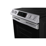 Samsung Stainless Steel Electric Range with Slide-in Design (6.3 Cu.Ft) - NE63T8111SS/AC
