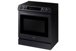 Samsung Black Stainless Steel Slide-In Induction Range with Wi-Fi and Air Fry (6.3 Cu.Ft) - NE63T8911SG/AC
