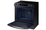 Samsung Black Stainless Steel Slide-In Induction Range with Wi-Fi and Air Fry (6.3 Cu.Ft) - NE63T8911SG/AC