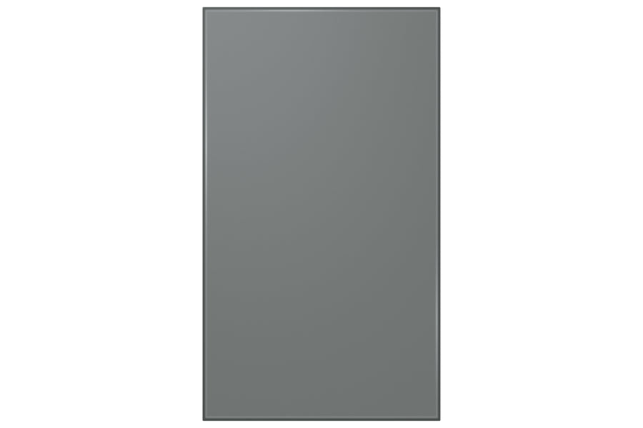Samsung BESPOKE Grey Matte Glass BESPOKE Custom Bottom Panel for 36" 4-Door Flex Refrigerator - RA-F18DBB31/AA