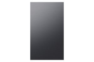 Samsung BESPOKE Panneau du bas personnalisé pour réfrigérateur 4 portes FlexMC de 36 po en acier noir mat RA-F18DBBMT/AA