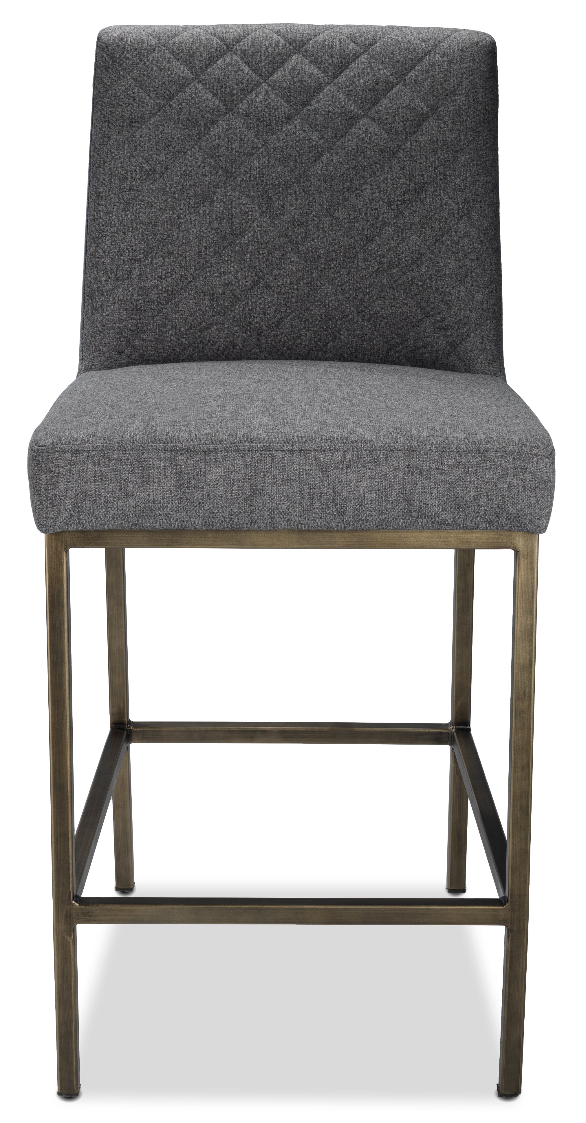 Leighland Bar Stool - Bronze Dark Grey