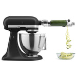 KitchenAid Black Matte Artisan® Series Tilt-Head Stand Mixer with Premium Accessory Pack - KSM195PSBM