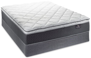 Serta Confidence moyen Ens. Matelas/sommier simple