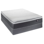 Serta Lush Plush Queen Mattress and Low-Profile Boxspring Set