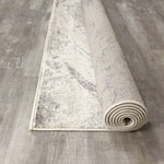 Adele 1'11" X 3'7" Faded Storm Rug - Cream Grey Area Rug