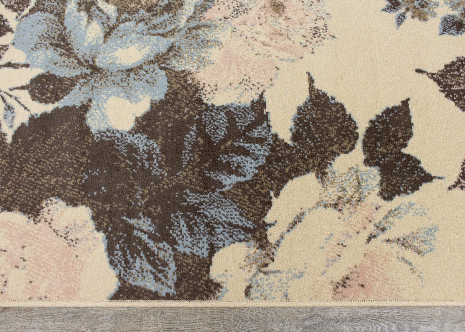 Fiona Flowers Area Rug - 5' X 7' - Cream/Pink