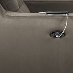 Lucas Power Reclining Sofa - Dark Grey